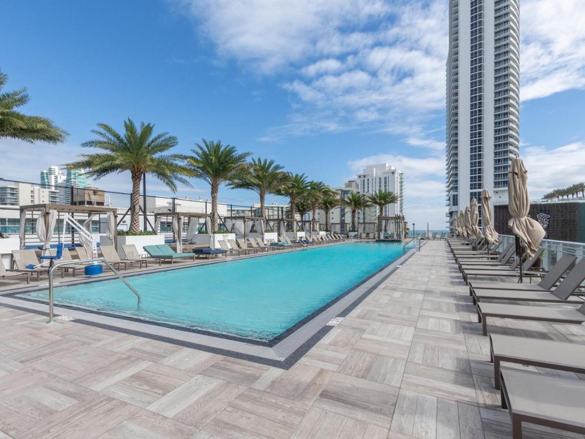 Hyde Beach House - Millionaire 2 Bd 2 Ba Apt, Direct Ocean View, 5 Min Walk To Ocean Hollywood Dış mekan fotoğraf