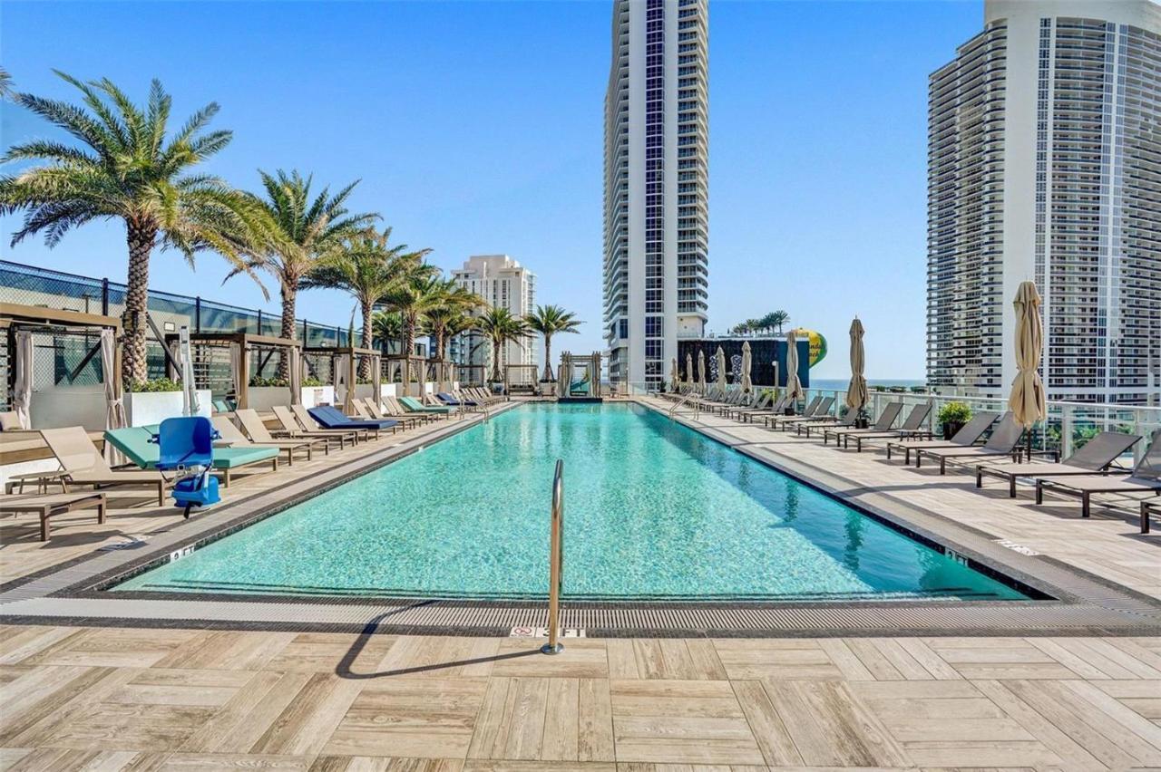 Hyde Beach House - Millionaire 2 Bd 2 Ba Apt, Direct Ocean View, 5 Min Walk To Ocean Hollywood Dış mekan fotoğraf