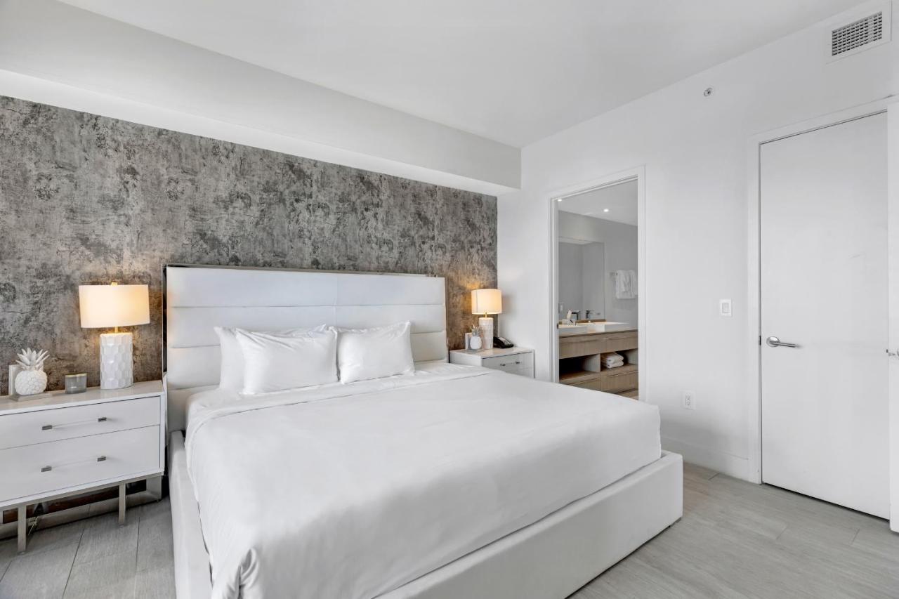 Hyde Beach House - Millionaire 2 Bd 2 Ba Apt, Direct Ocean View, 5 Min Walk To Ocean Hollywood Dış mekan fotoğraf