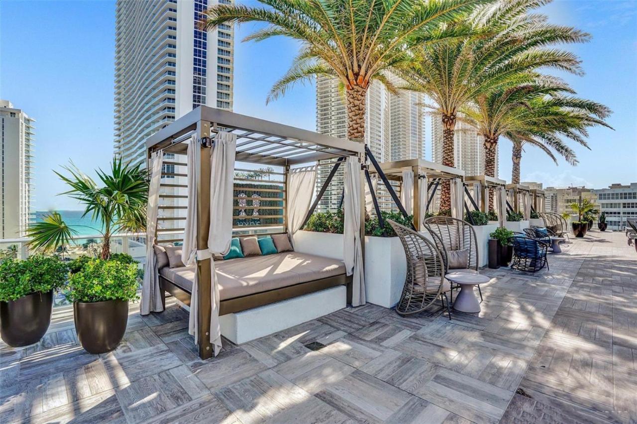 Hyde Beach House - Millionaire 2 Bd 2 Ba Apt, Direct Ocean View, 5 Min Walk To Ocean Hollywood Dış mekan fotoğraf
