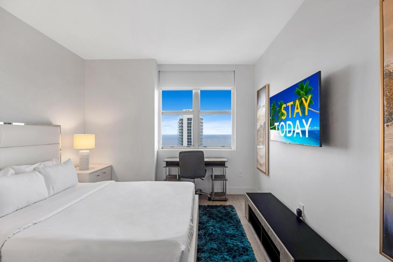 Hyde Beach House - Millionaire 2 Bd 2 Ba Apt, Direct Ocean View, 5 Min Walk To Ocean Hollywood Dış mekan fotoğraf